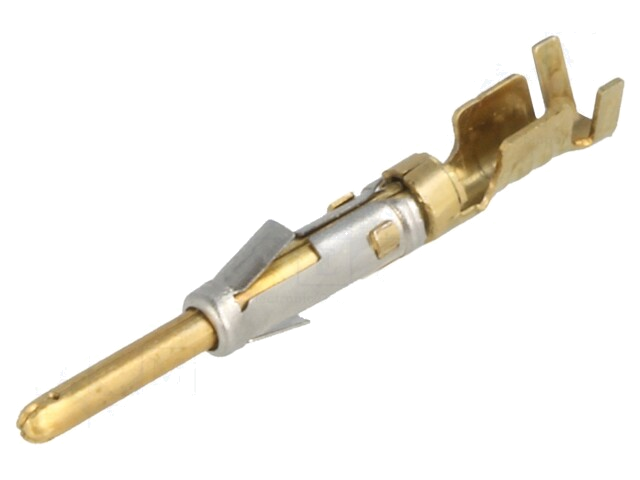 Contact; mannelijk; verguld; 18AWG÷16AWG; CB; los; klemmen; 10A Contact; mannelijk; verguld; 18AWG÷16AWG; CB; los; klemmen; 10A